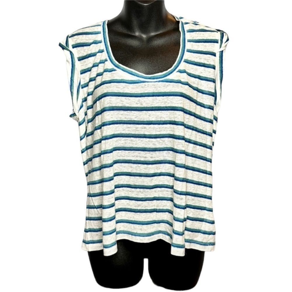 Veronica Beard linen top